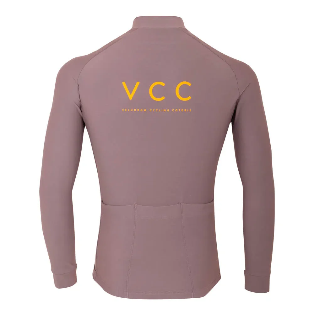 VELODROM VCC Thermal Long Sleeve Jersey - Light Purple - Image 2