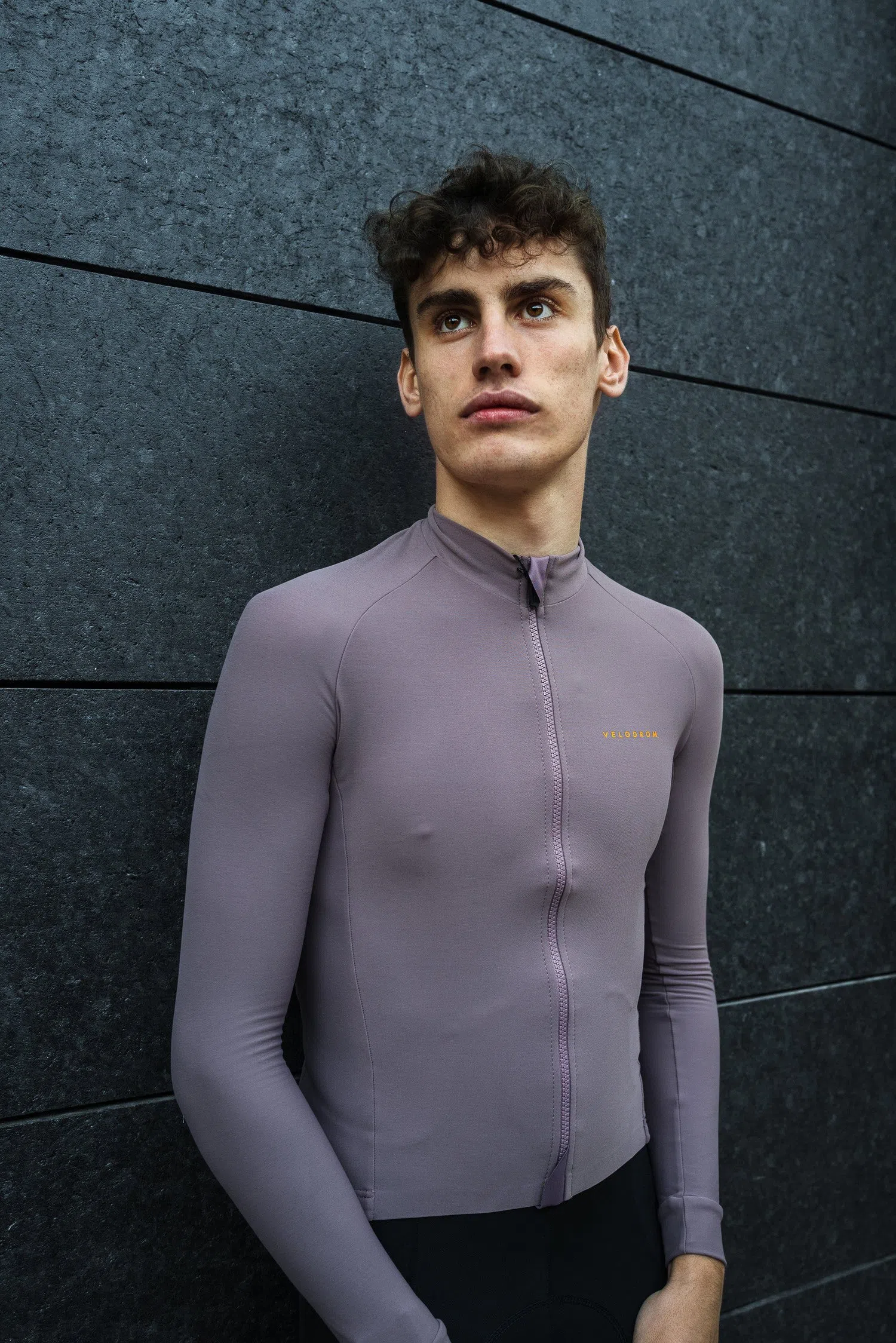 VELODROM VCC Thermal Long Sleeve Jersey - Light Purple - Image 3