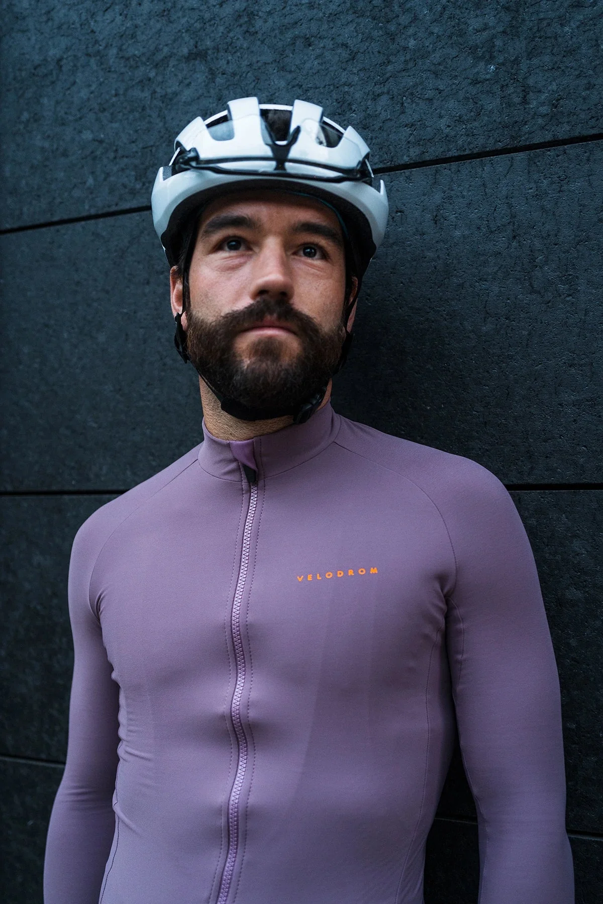 VELODROM VCC Thermal Long Sleeve Jersey - Light Purple - Image 4