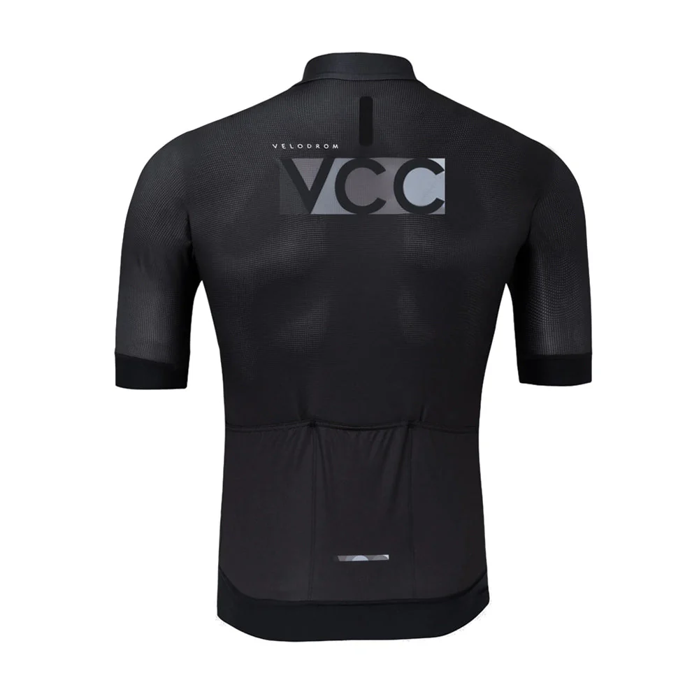 VELODROM VCC Mosaic Jersey - Black/Monochrome - Image 2