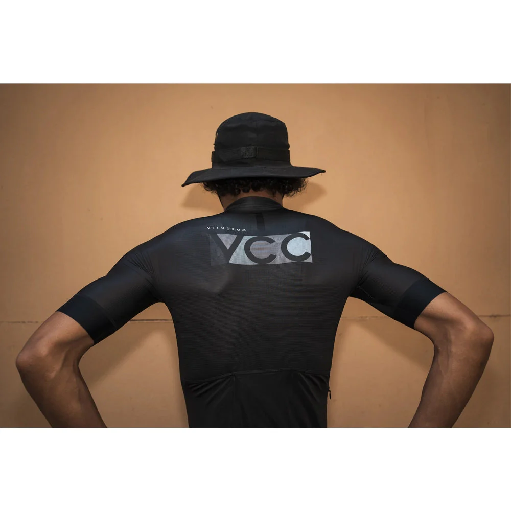 VELODROM VCC Mosaic Jersey - Black/Monochrome - Image 4