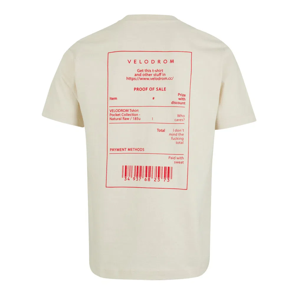 VELODROM VCC Casual Oversize Tshirt Ticket - Off White - Image 2