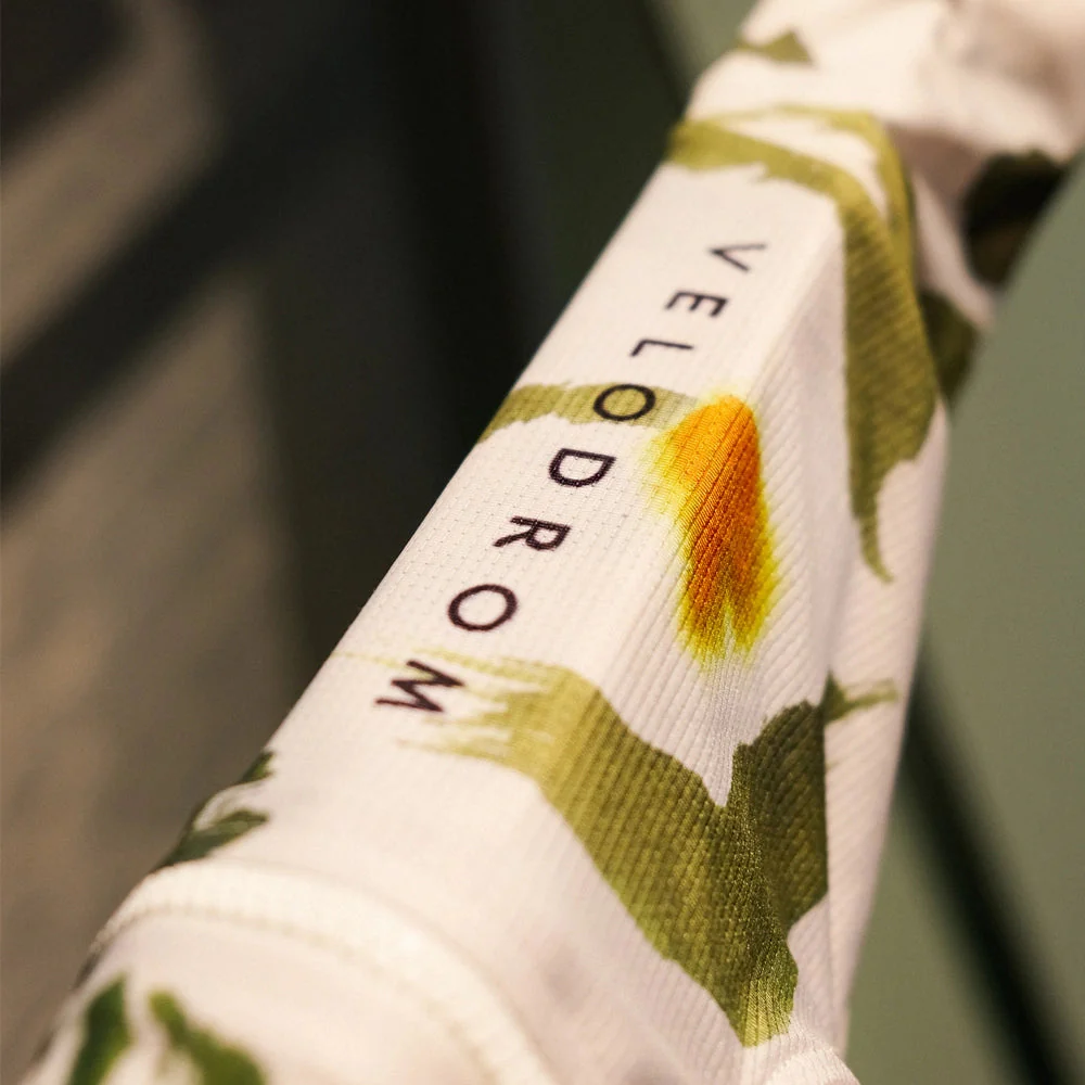 VELODROM VCC Temps de Flors Jersey - White/Green 2023 - Image 4