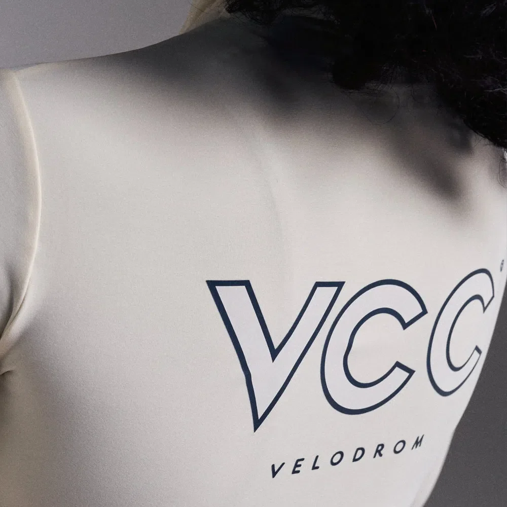 VELODROM VCC Thermal Long Sleeve Jersey AW23 - Classic Off White - Image 5