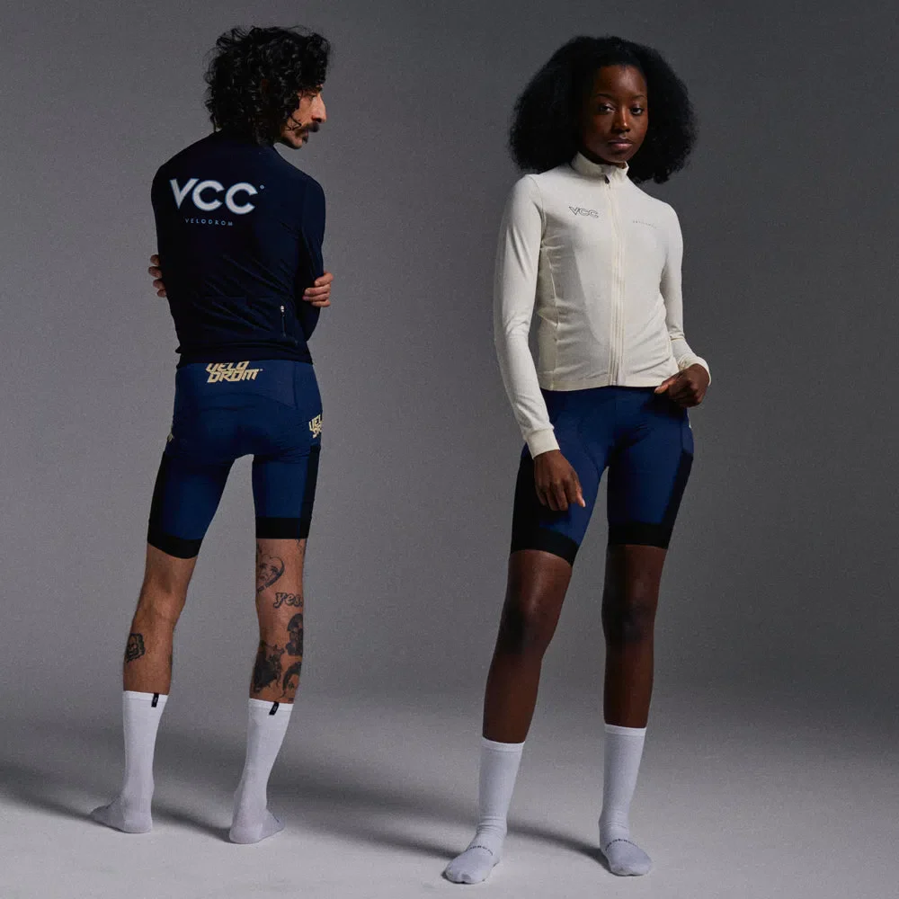 VELODROM VCC Thermal Long Sleeve Jersey AW23 - Classic Off White - Image 6