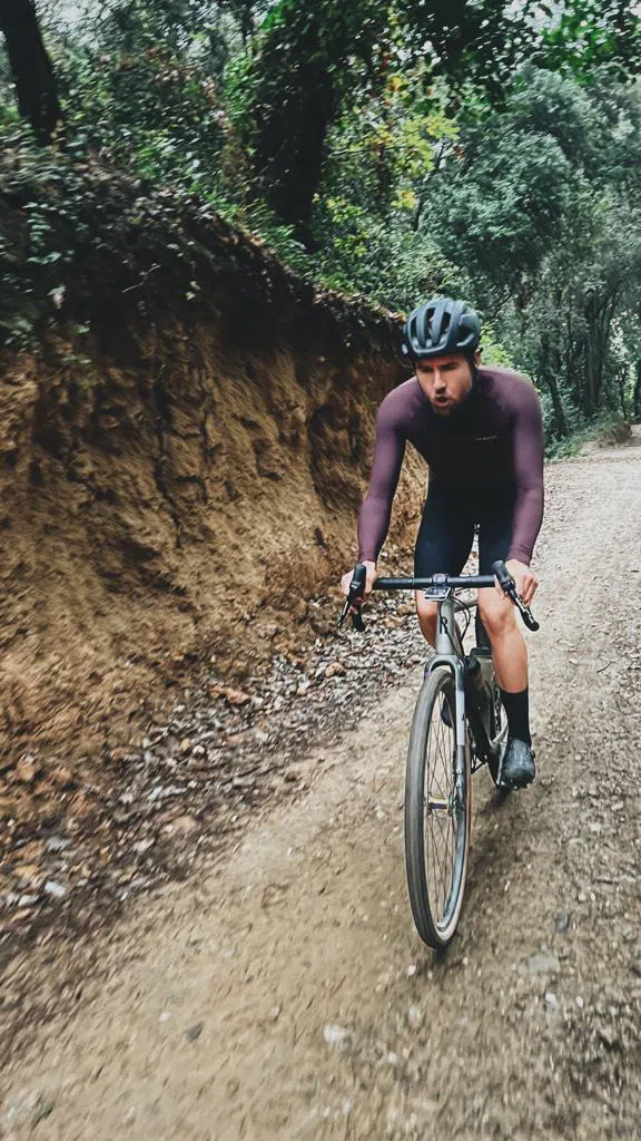 VELODROM VCC Thermal Long Sleeve Jersey - Garnacha - Image 5