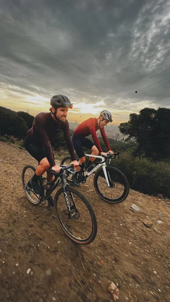 VELODROM VCC Thermal Long Sleeve Jersey - Raw Coffee Bean - Image 6