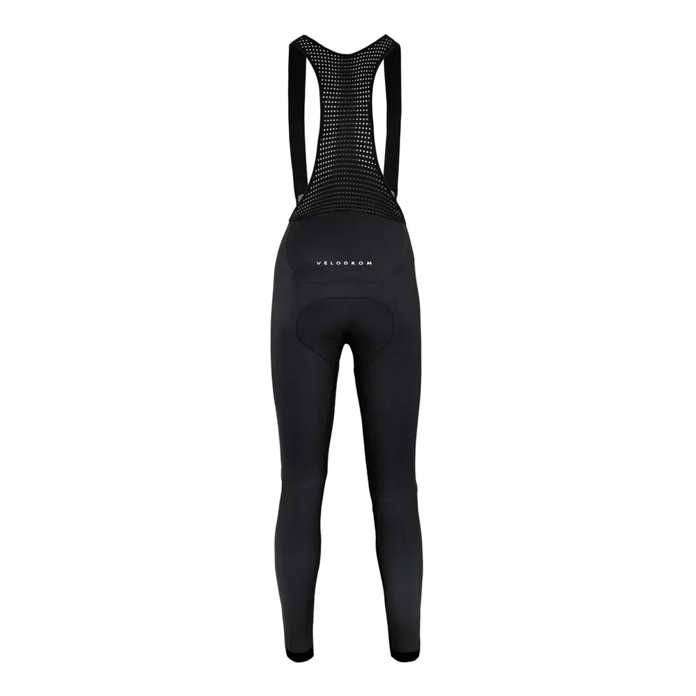 VELODROM VCC Winter Bib Tights - Black - Image 2