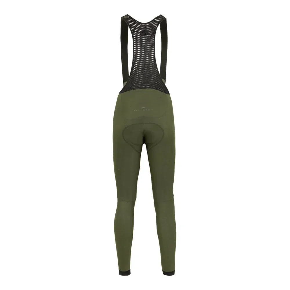 VELODROM VCC Winter Bib Tights - Dark Olive - Image 2
