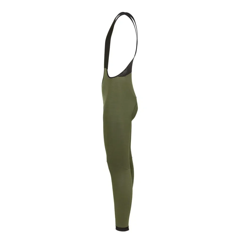 VELODROM VCC Winter Bib Tights - Dark Olive - Image 3