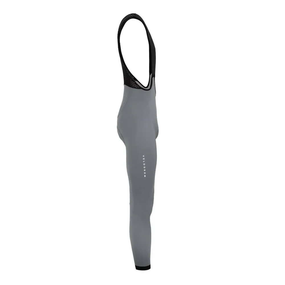 VELODROM VCC Winter Bib Tights - Grey - Image 4