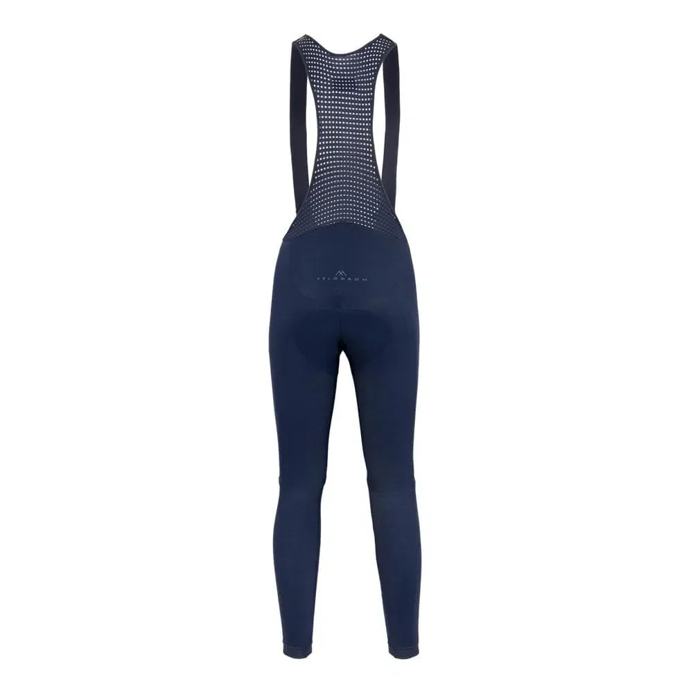 VELODROM VCC  Winter Bib Tights - Navy - Image 2