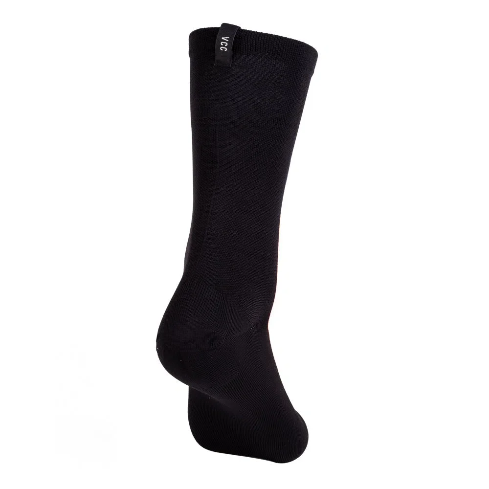 VELODROM VCC Winter Cycling Socks - Black - Image 2