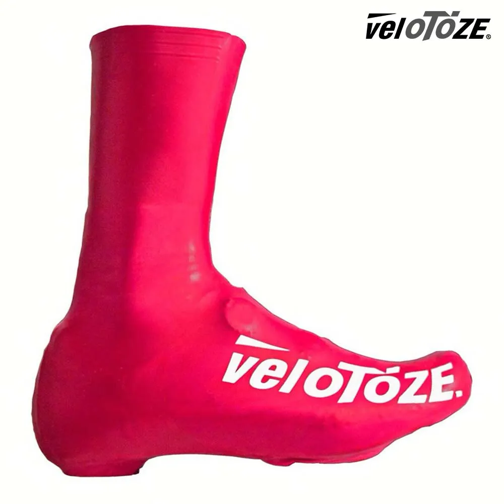 VeloToze 2.0 Silicone High Shoe Covers - Pink - Image 3