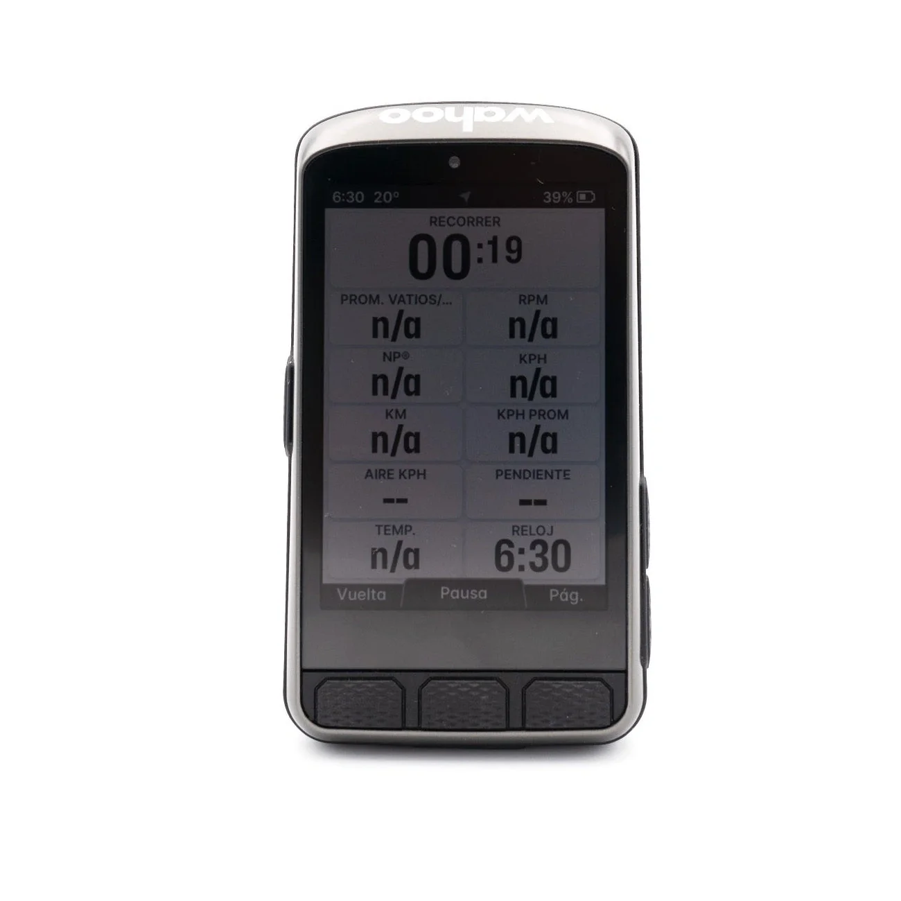WAHOO Elemnt Ace GPS Unit Bike Computer - Silver - Image 5