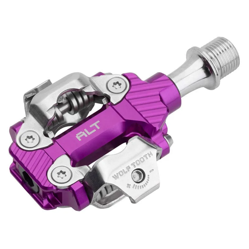 WOLF TOOTH Alt XC Clipless Pedals - Uv Purple - Image 2