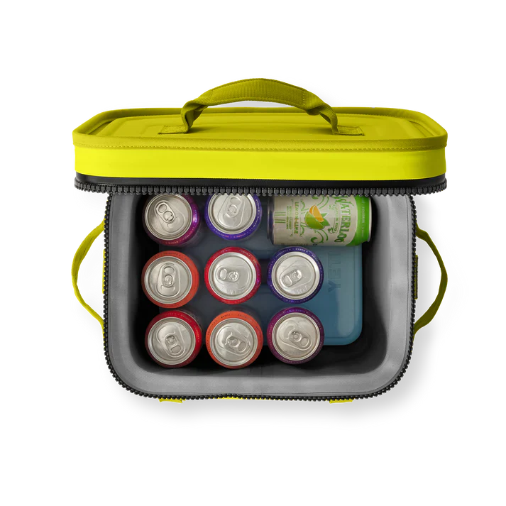 YETI Hopper Flip 12 Soft Cooler- Firefly Yellow - Image 8