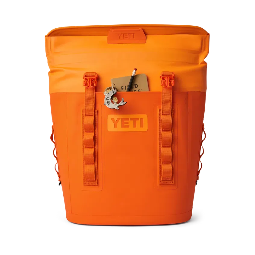 YETI Hopper M12 Soft Backpack Cooler - King Crab Orange - Image 4