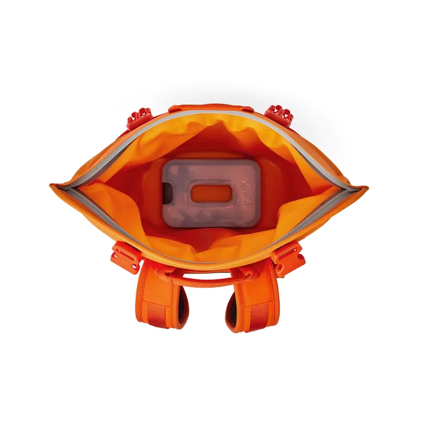 YETI Hopper M12 Soft Backpack Cooler - King Crab Orange - Image 8