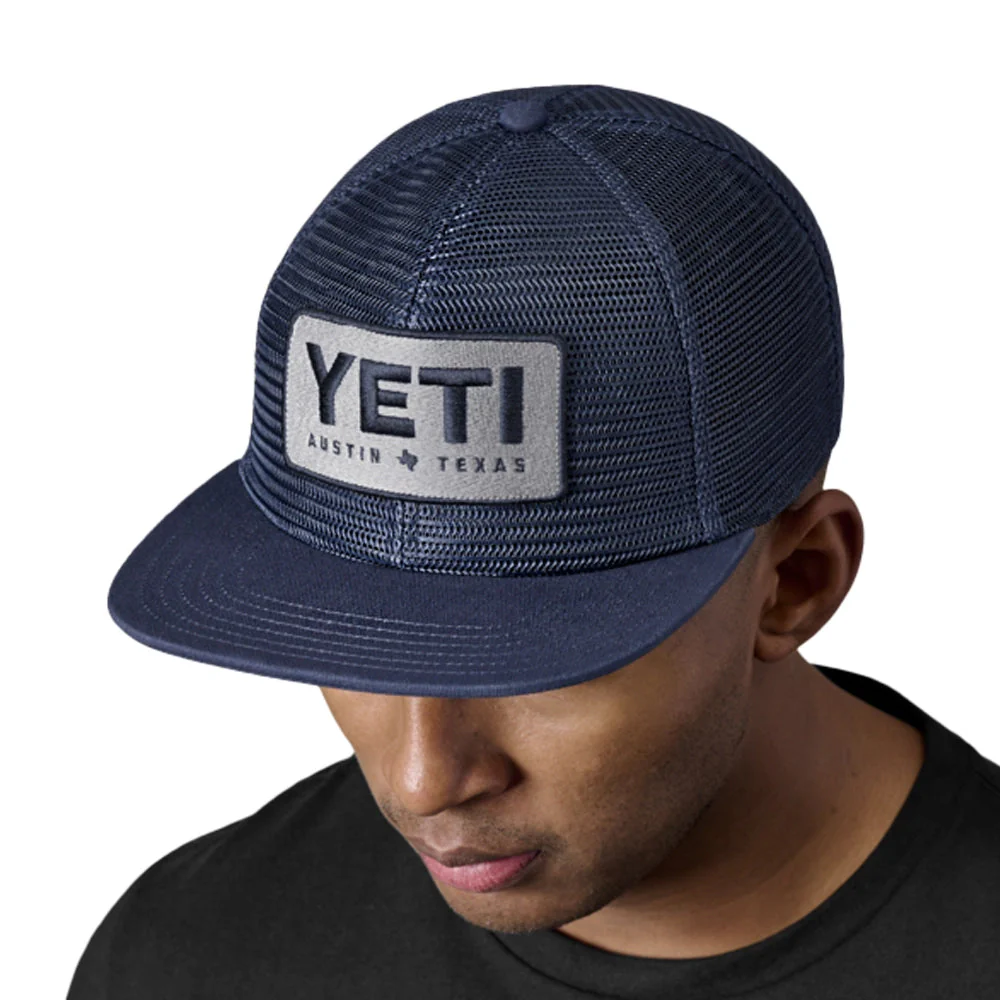 YETI Logo Austin Mesh Hat - Navy - Image 4