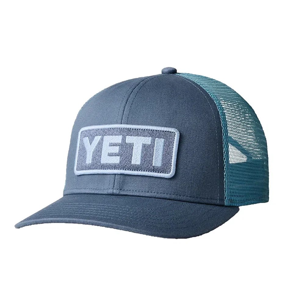 YETI Logo Badge Trucker Hat - Indigo - Image 2