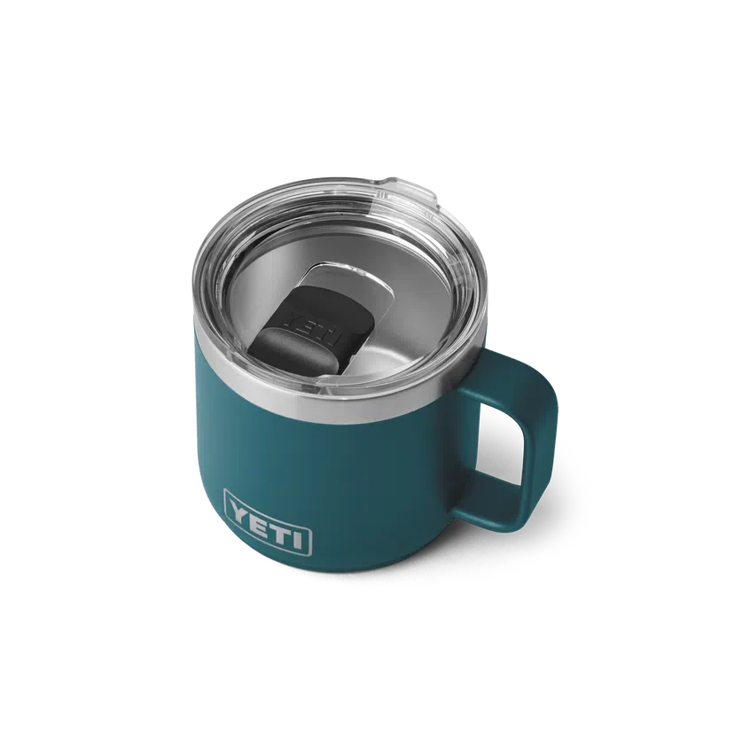 YETI Rambler 14 OZ  414 ML  Stackable Mug 2.0 - Agave Teal - Image 2