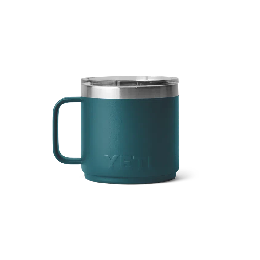 YETI Rambler 14 OZ  414 ML  Stackable Mug 2.0 - Agave Teal - Image 3