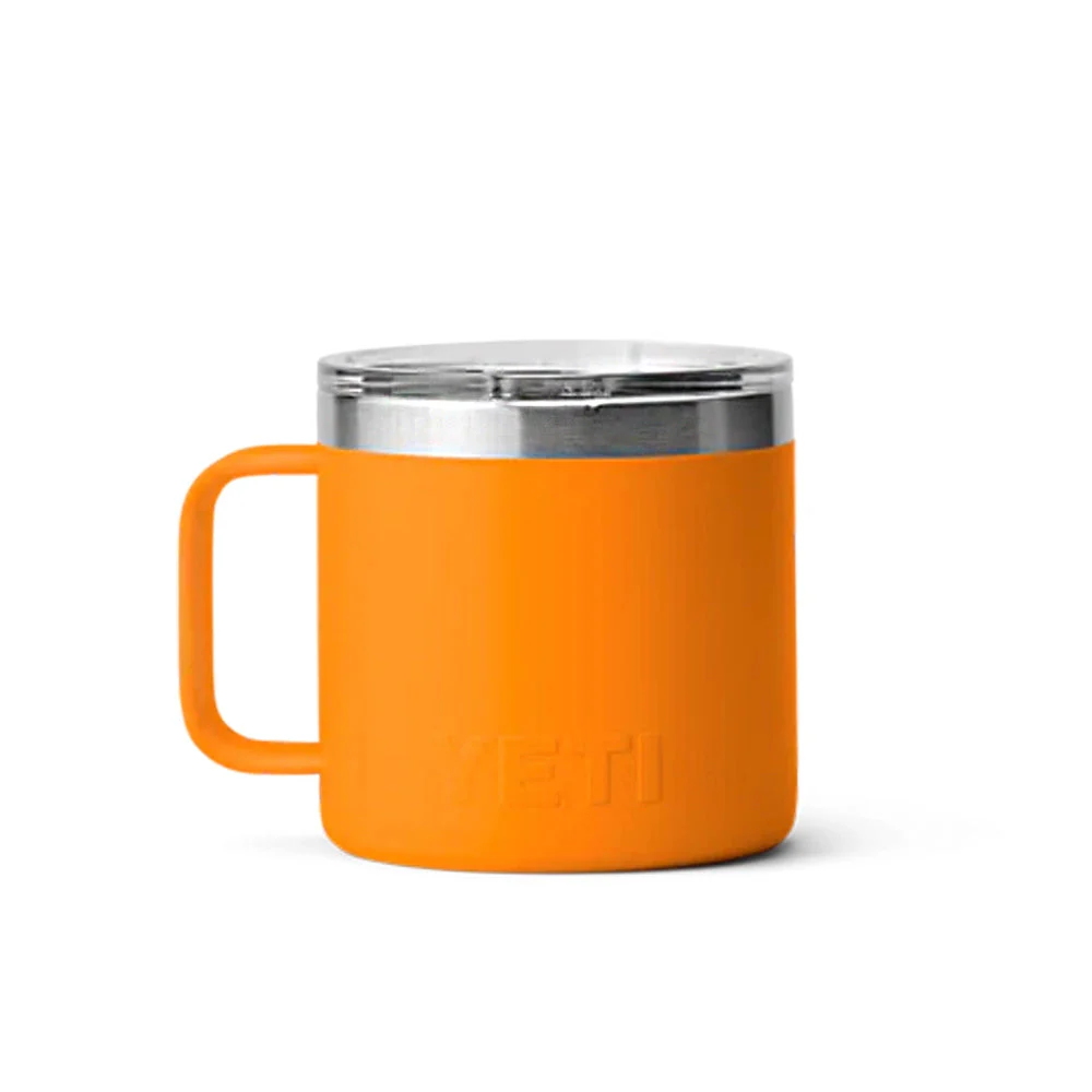 YETI Rambler 14 OZ  414 ML  Stackable Mug 2.0 - King Crab Orange - Image 2