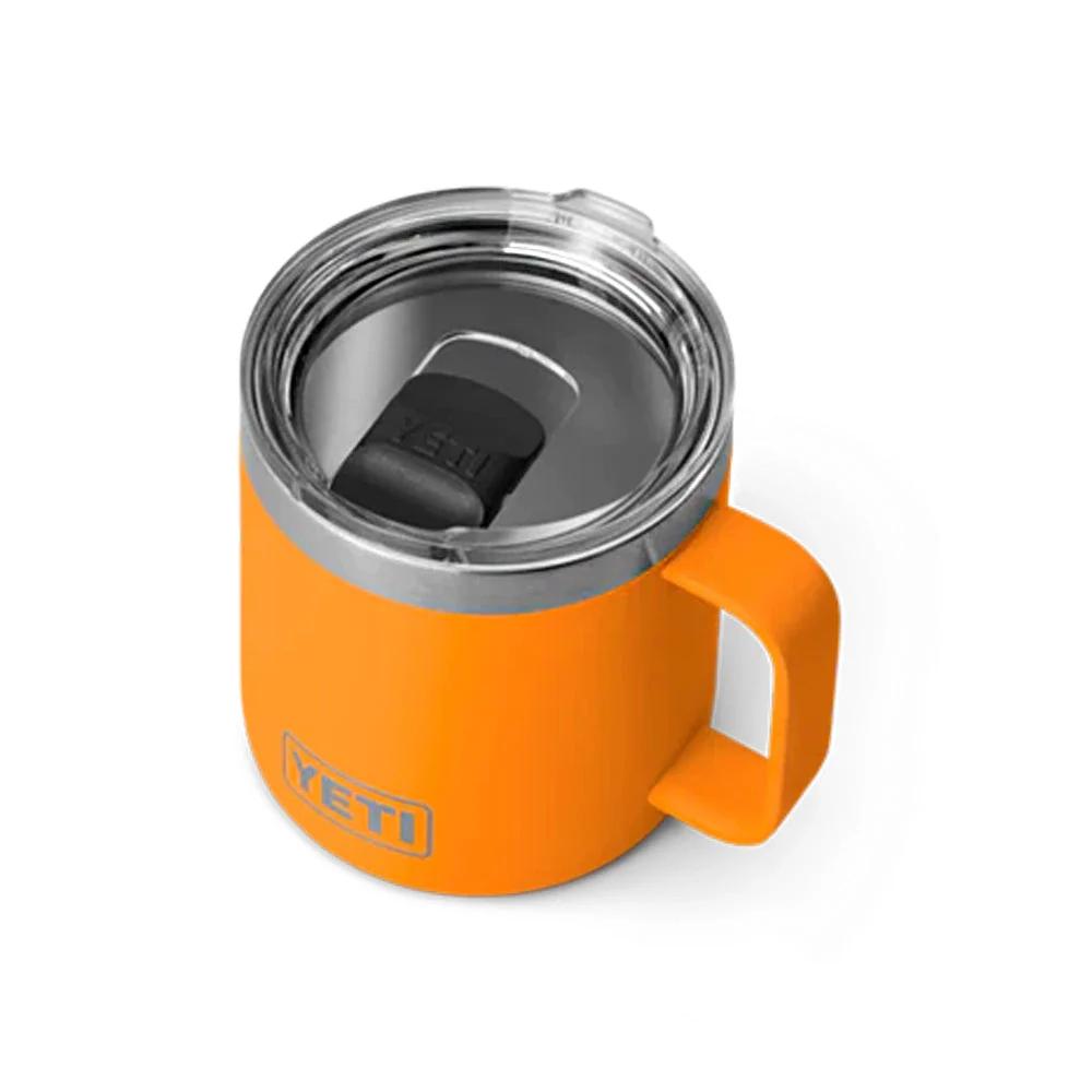 YETI Rambler 14 OZ  414 ML  Stackable Mug 2.0 - King Crab Orange - Image 3