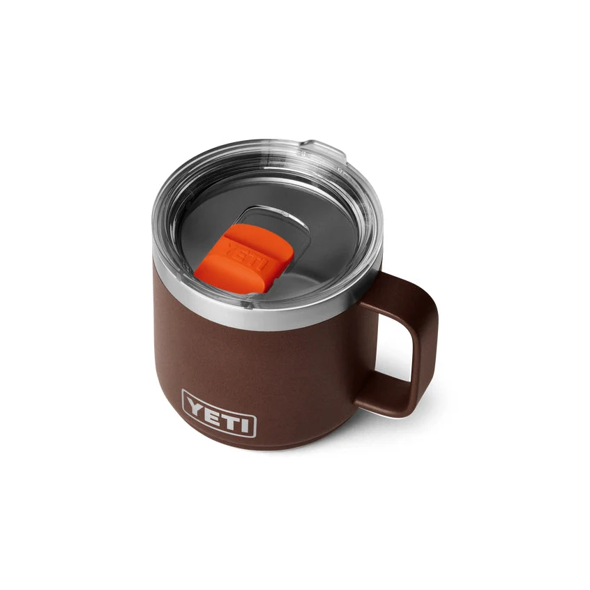 YETI Rambler 14 OZ 414 MS Stackable Mug 2.0 - Wetlands Brown - Image 4