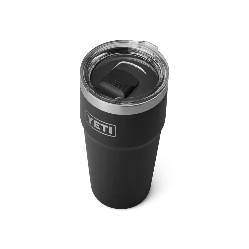 YETI Rambler 16 OZ 473ml Tumbler Pint Cup - Black - Image 2