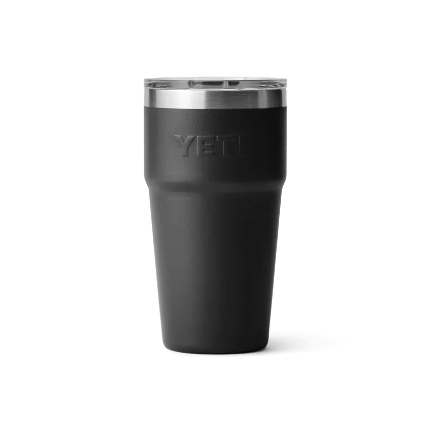 YETI Rambler 16 OZ 473ml Tumbler Pint Cup - Black - Image 3
