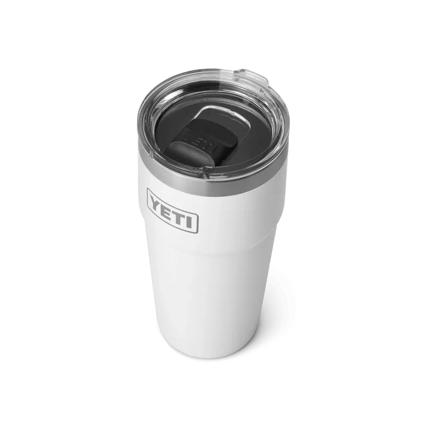 YETI Rambler 16 OZ 473ml Tumbler Pint Cup - White - Image 2