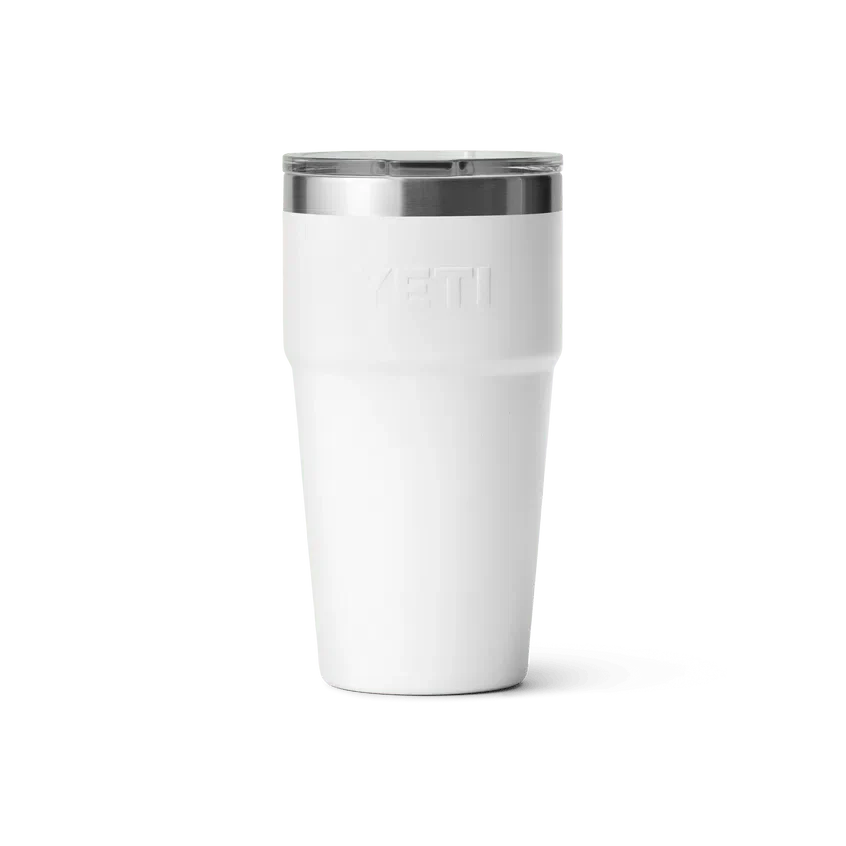 YETI Rambler 16 OZ 473ml Tumbler Pint Cup - White - Image 3