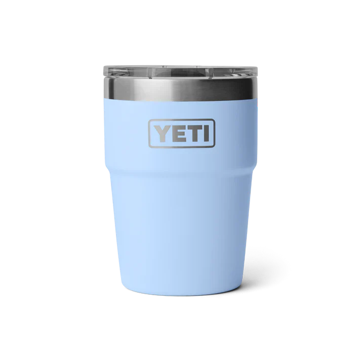 YETI Rambler 16 OZ 473ml Tumbler Stackable Cup - Big Sky Blue