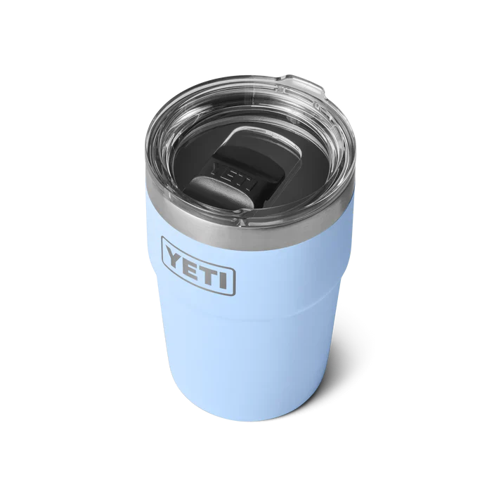 YETI Rambler 16 OZ 473ml Tumbler Stackable Cup - Big Sky Blue - Image 2