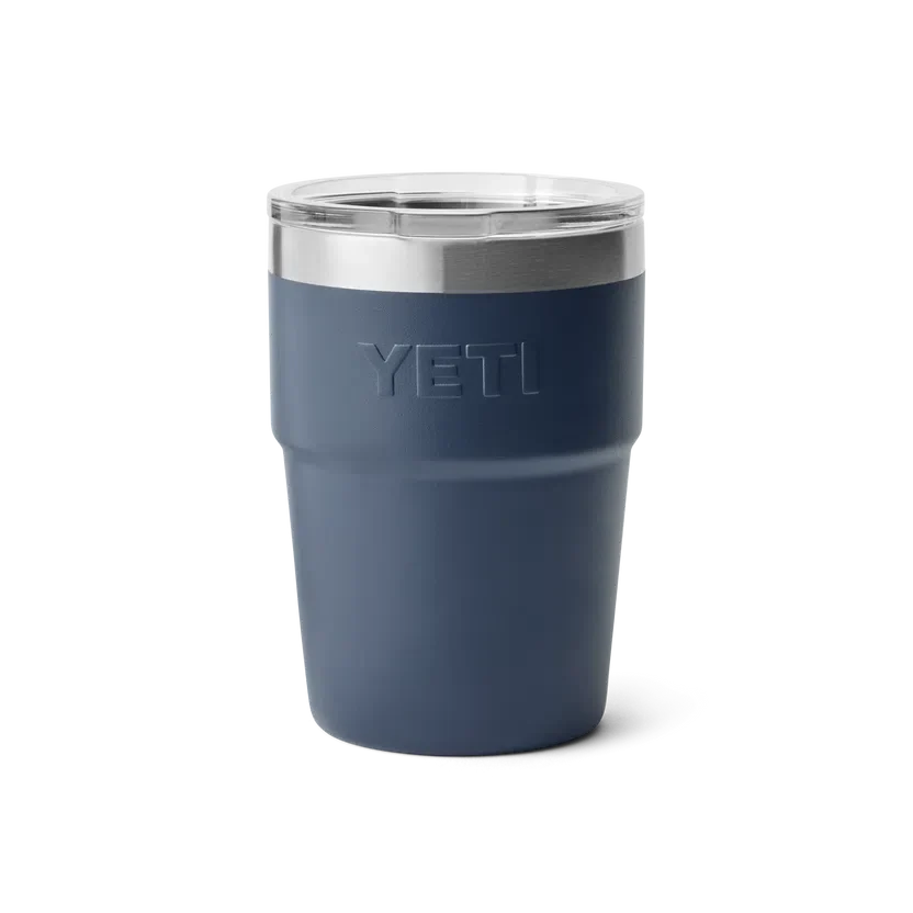 YETI Rambler 16 OZ 473ml Tumbler Stackable Cup - Navy - Image 2