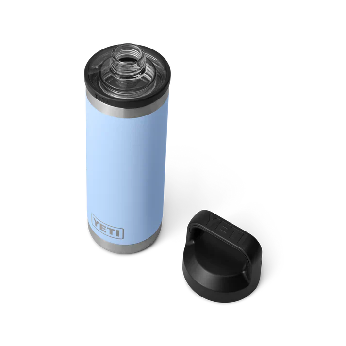 YETI Rambler 18 OZ  532 ML  Bottle With Chug Cap - Big Sky Blue - Image 3