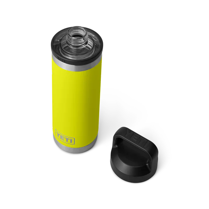 YETI Rambler 18 OZ  532 ML  Bottle With Chug Cap - Firefly Yellow - Image 3