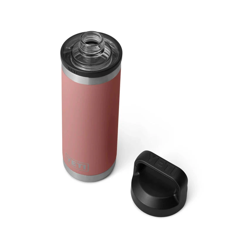 YETI Rambler 18 OZ  532 ML  Bottle With Chug Cap - Sandstone Pink - Image 2