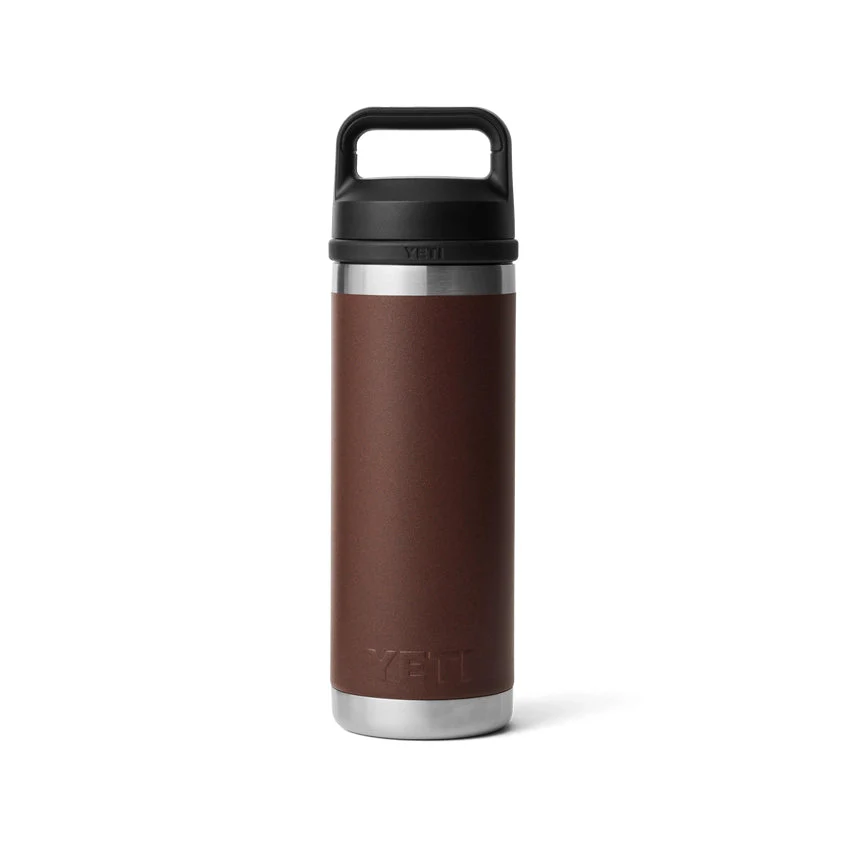 YETI Rambler 18 OZ  532 ML  Bottle With Chug Cap - Wetlands Brown - Image 4