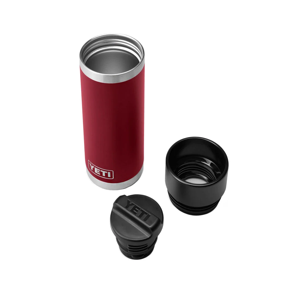 YETI Rambler 18 OZ  532 ML  Bottle With Hotshot Cap - Harvest Red - Image 2