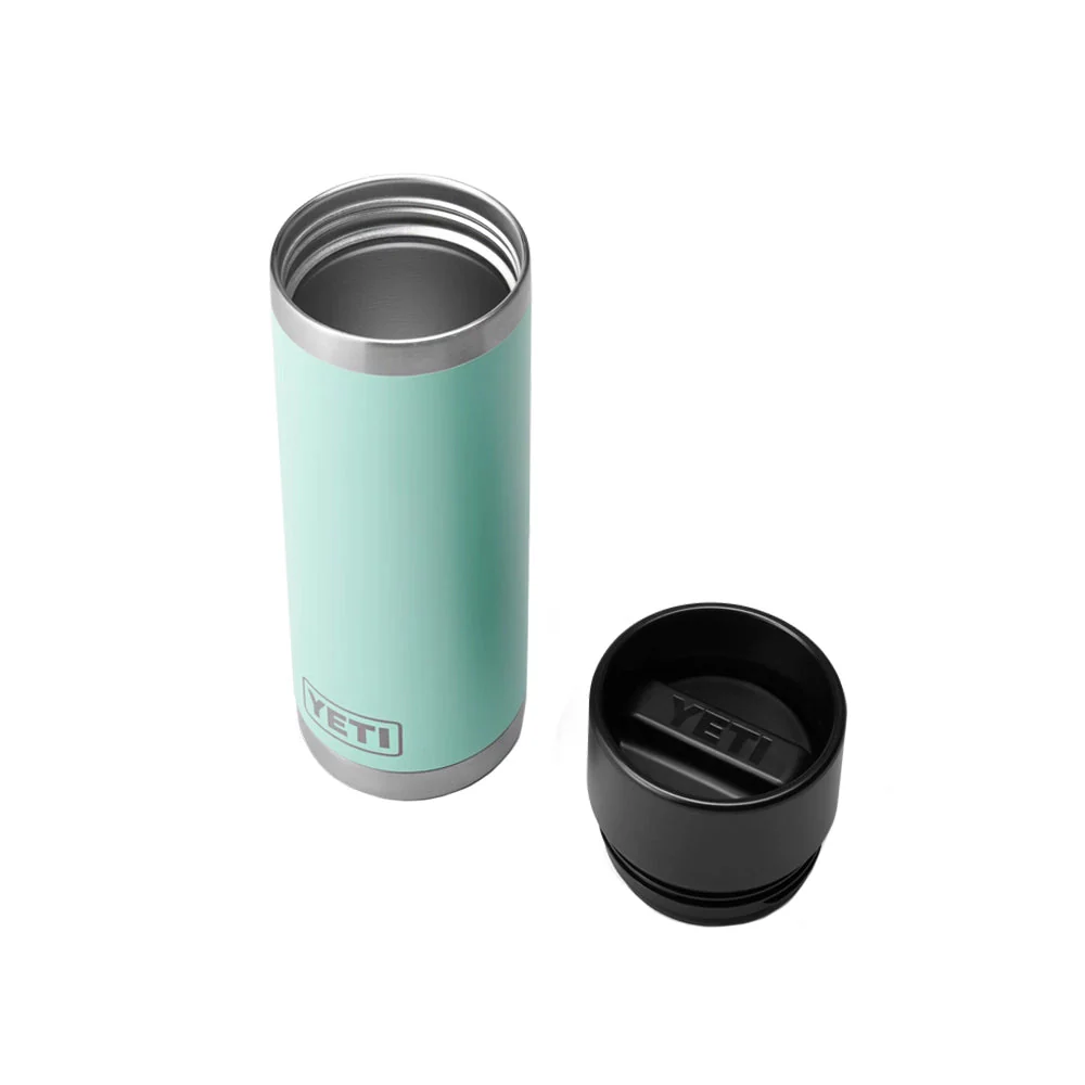 YETI Rambler 18 OZ 532 ML  Bottle With Hotshot Cap - Seafoam - Image 2