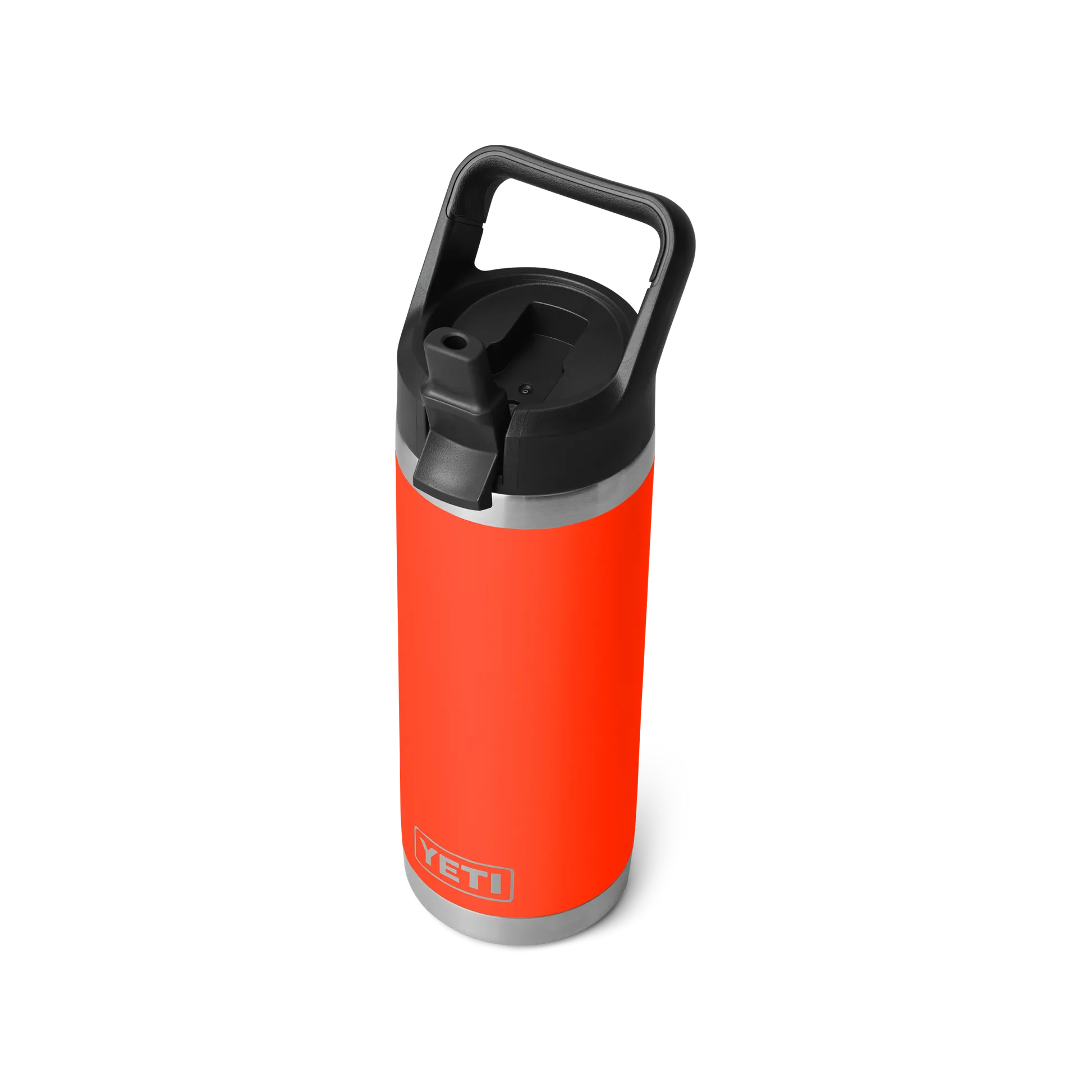 YETI Rambler 18 OZ (532 ml) Bottle With Straw Cup - Solar Flare - Image 3