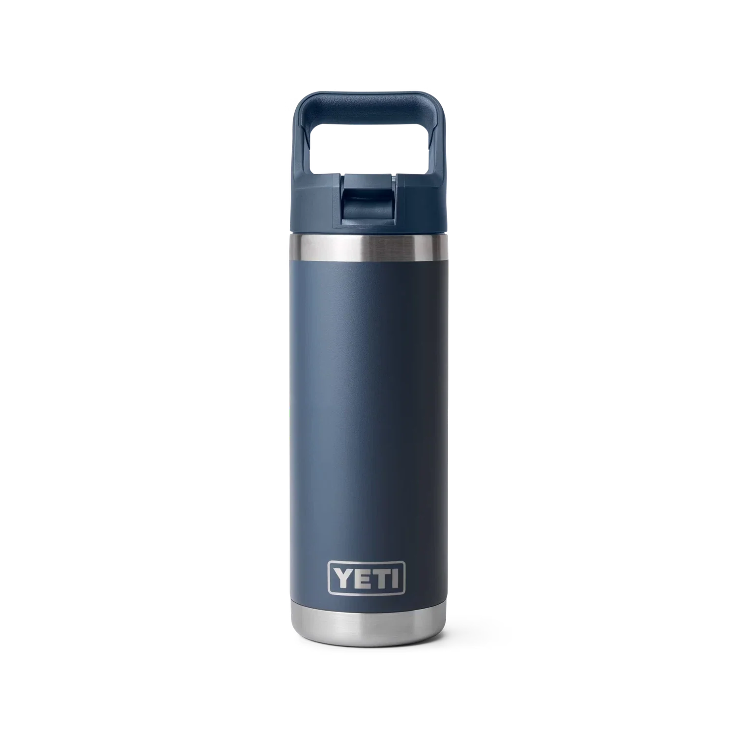YETI Rambler 18oz/532m Bottle with Straw Cap - Navy