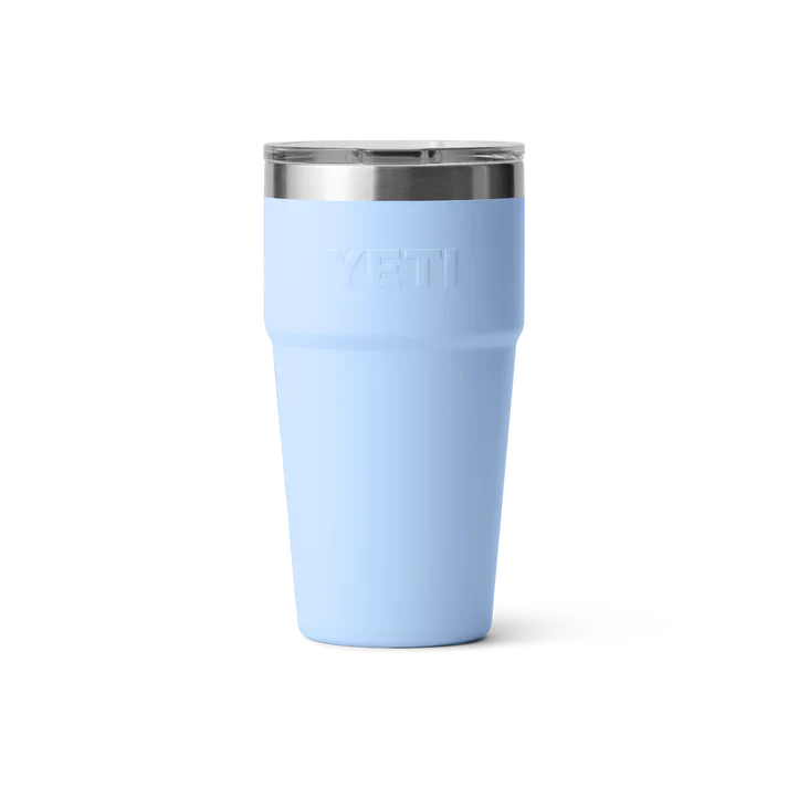 YETI Rambler 20 OZ 591 ML Rambler Stackable Cup - Big Sky Blue - Image 3
