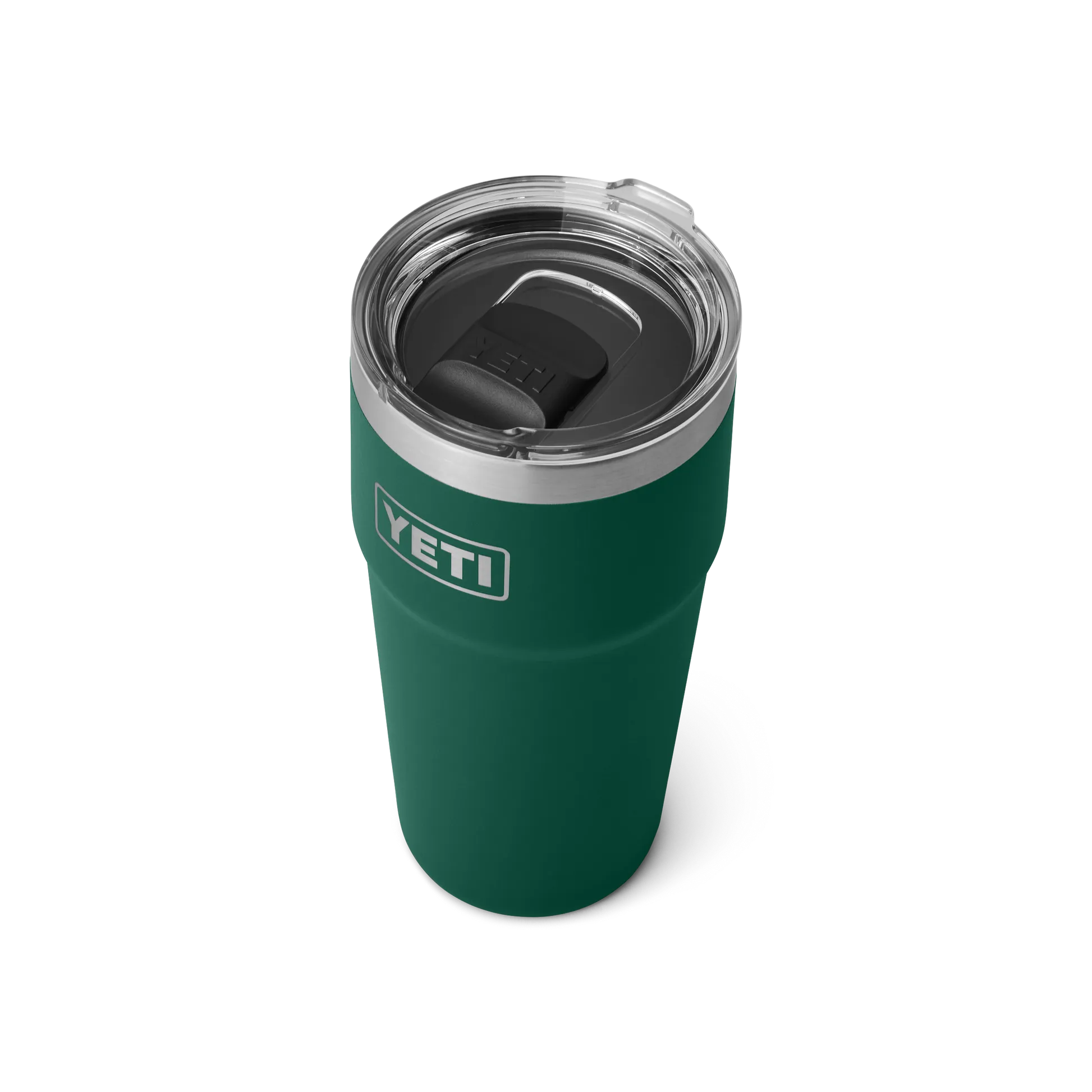 YETI Rambler 20 OZ 591 ML Rambler Stackable Cup- Black Forest Green - Image 2