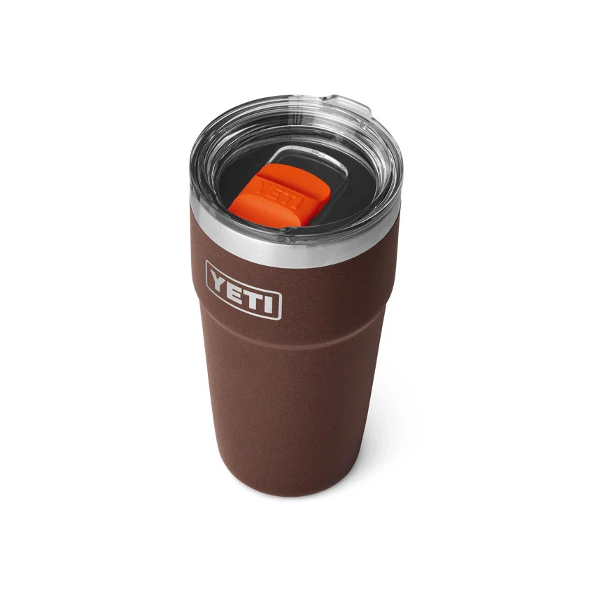 YETI Rambler 20 OZ 591 ML Rambler Stackable Cup - Wetlands Brown - Image 2