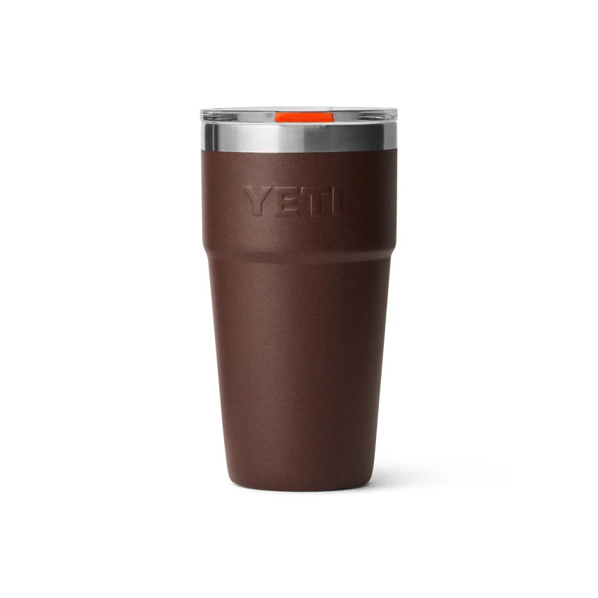 YETI Rambler 20 OZ 591 ML Rambler Stackable Cup - Wetlands Brown - Image 4