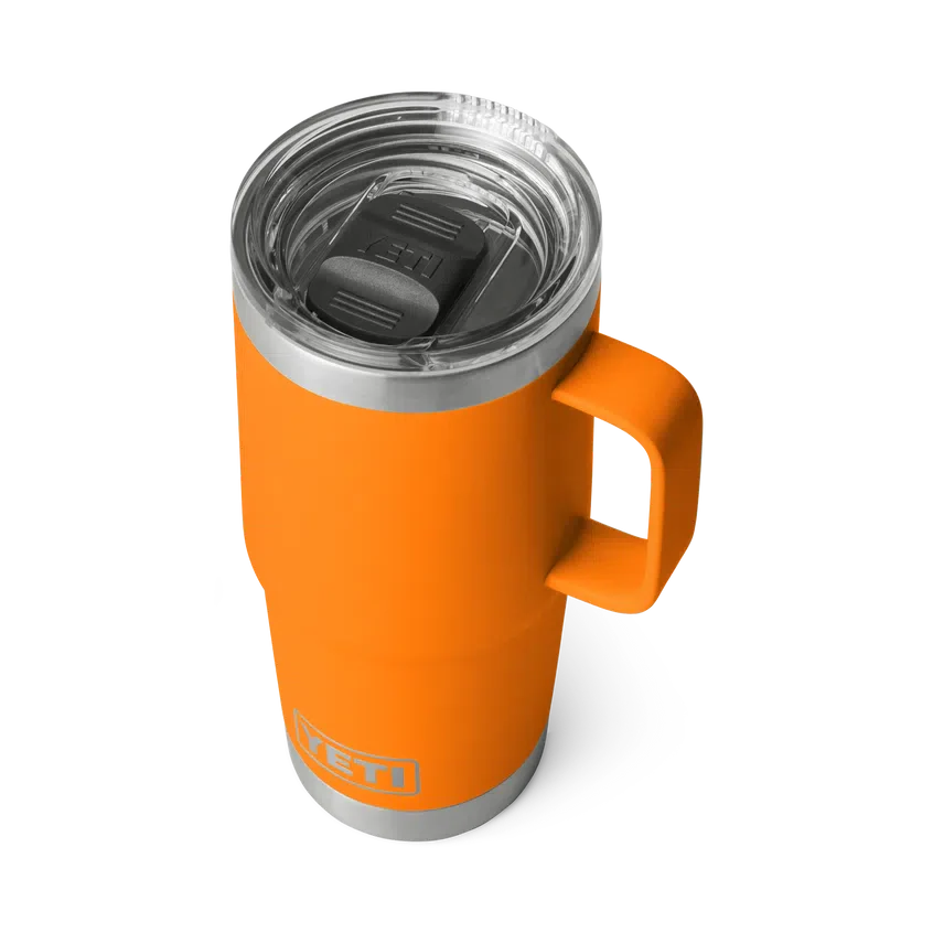 YETI Rambler 20 OZ 591 ML Travel Mug - King Crab Orange - Image 2